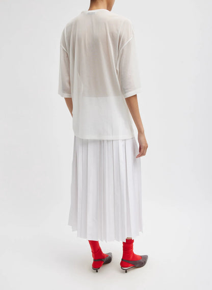 Sheer Gauze Easy T-Shirt