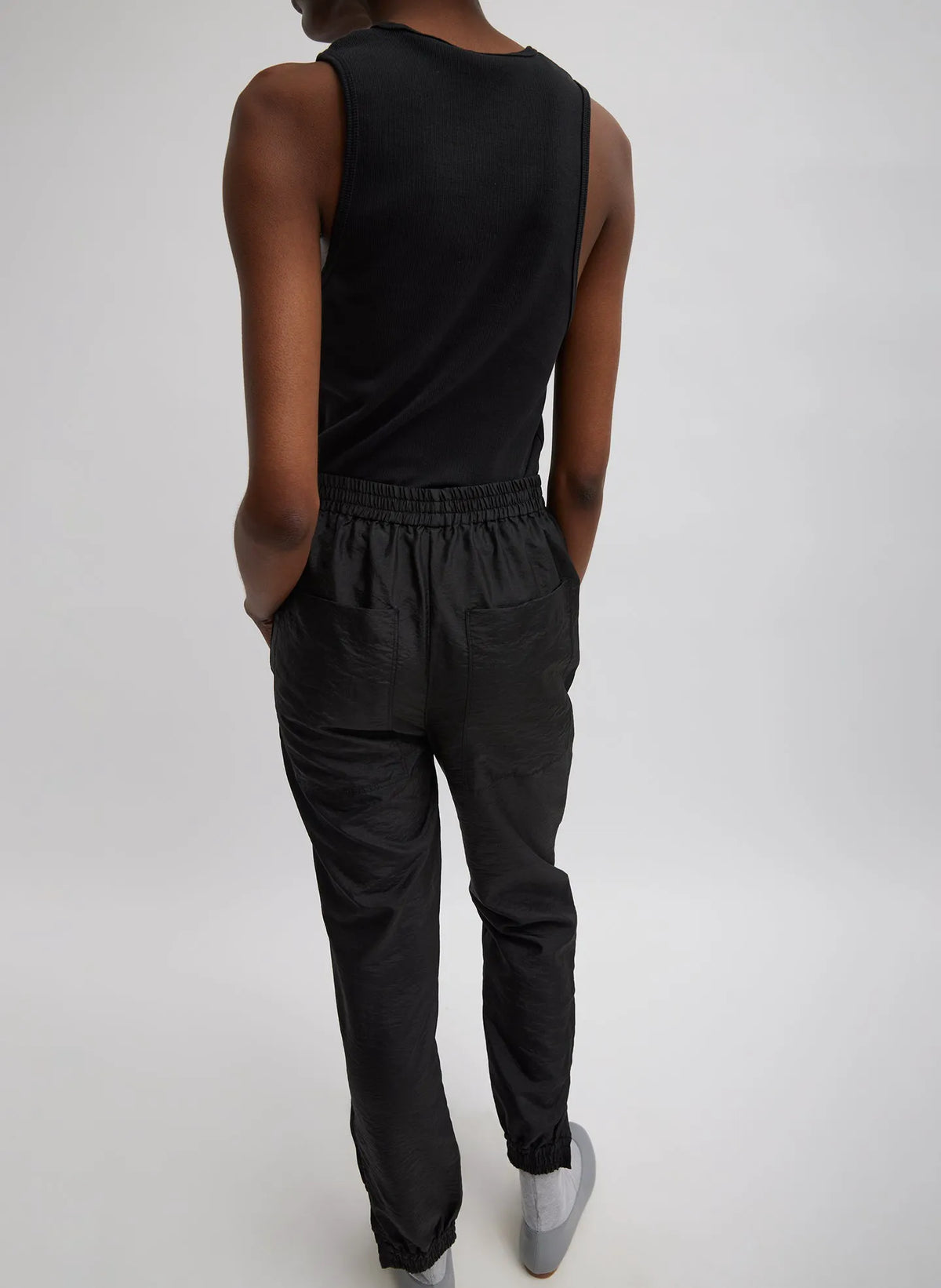 Crispy Nylon Kat Jogger