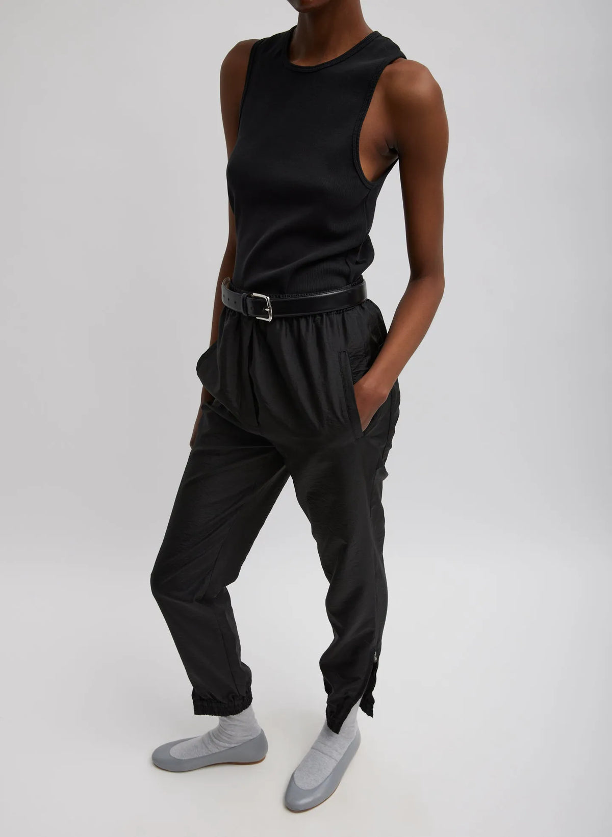 Crispy Nylon Kat Jogger