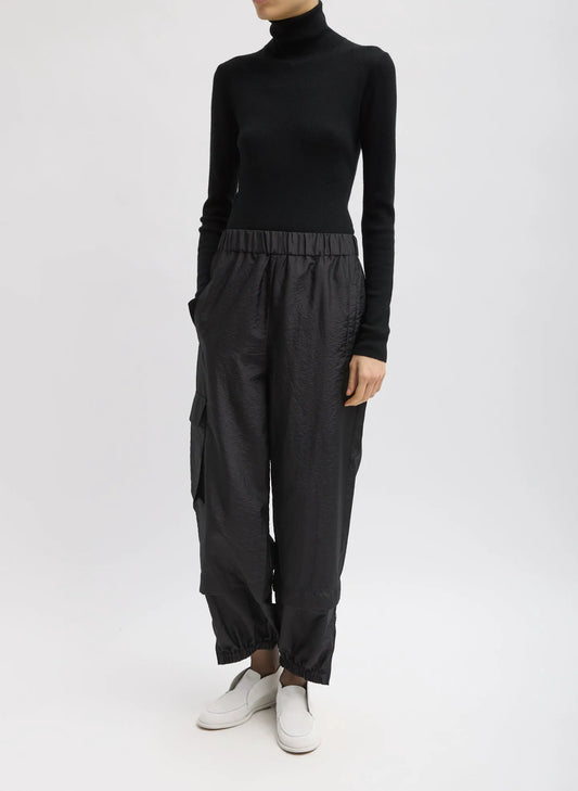 Crispy Nylon Wilt Pull On Jogger