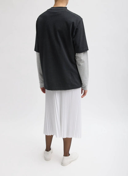 Nylon Pleating Sunray Pull On Skirt
