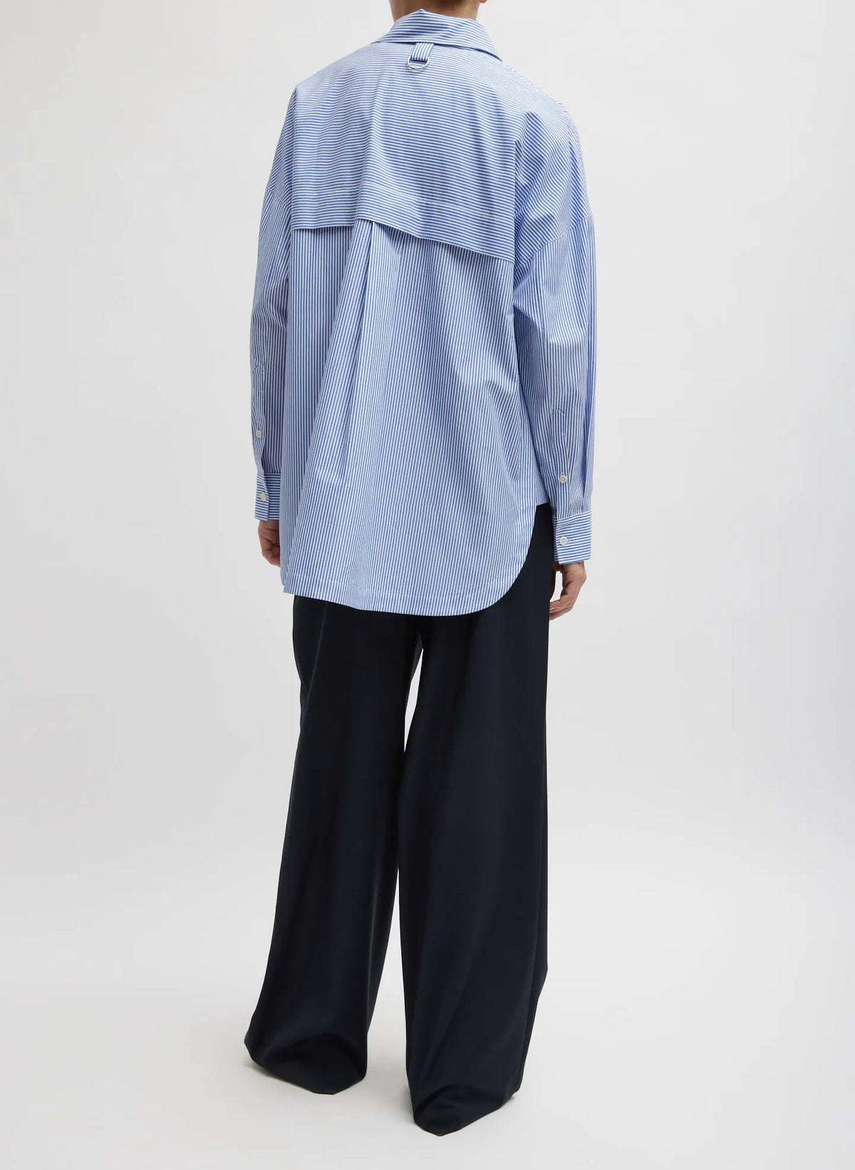 Striped Shirting Gabe Oversized Shirt
