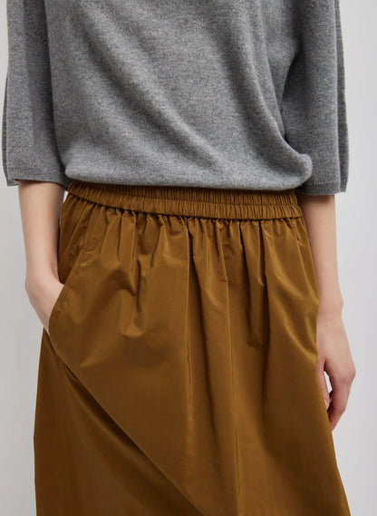 Nylon Pull On Full Skirt