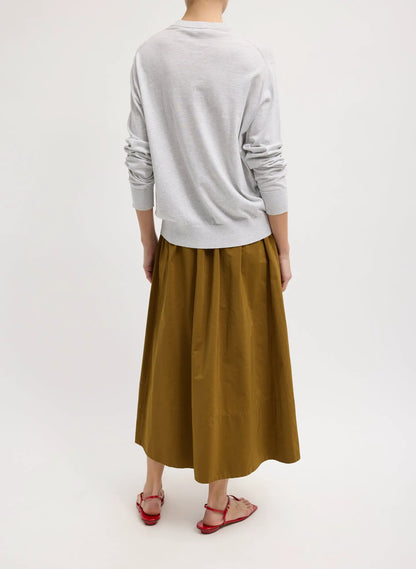 Nylon Pull On Full Skirt
