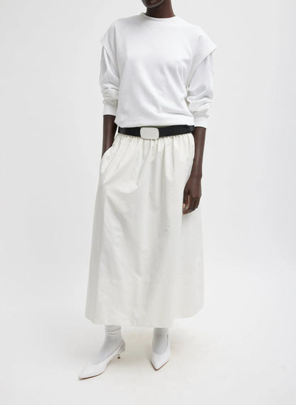 Nylon Pull On Full Skirt