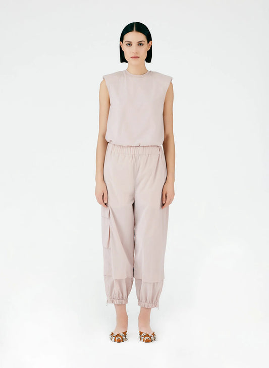 Powder Nylon Pull On Wilt Jogger