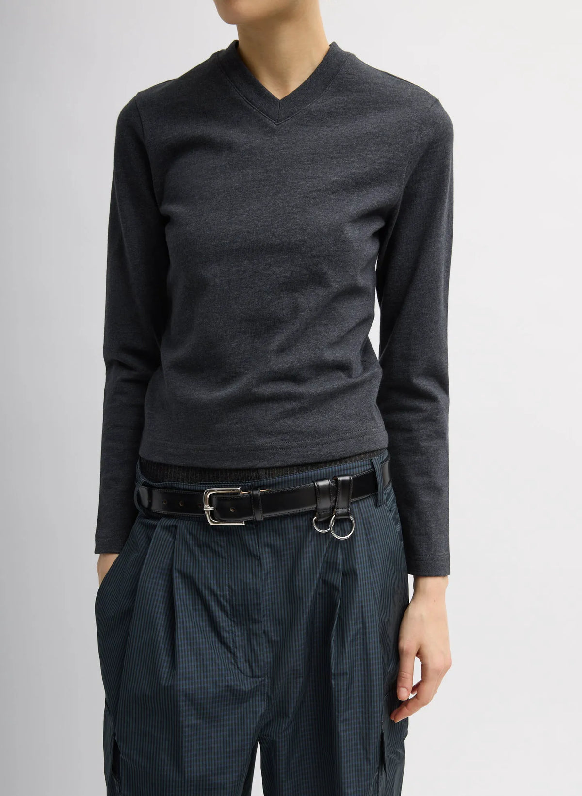 Perfect T-Shirt Shrunken V-Neck