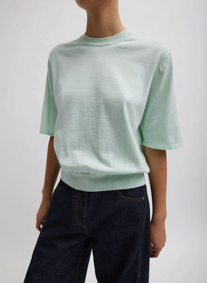 Super Fine Gauge Perfect Short Sleeve Men's Pullover