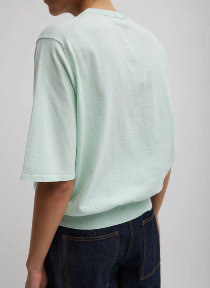 Super Fine Gauge Perfect Short Sleeve Men's Pullover