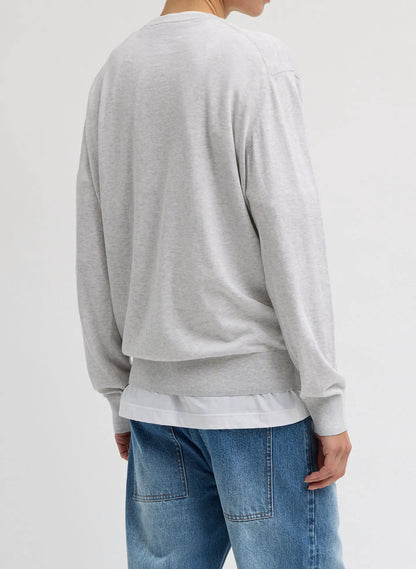 Super Fine Gauge Perfect V-Neck Men's Pullover