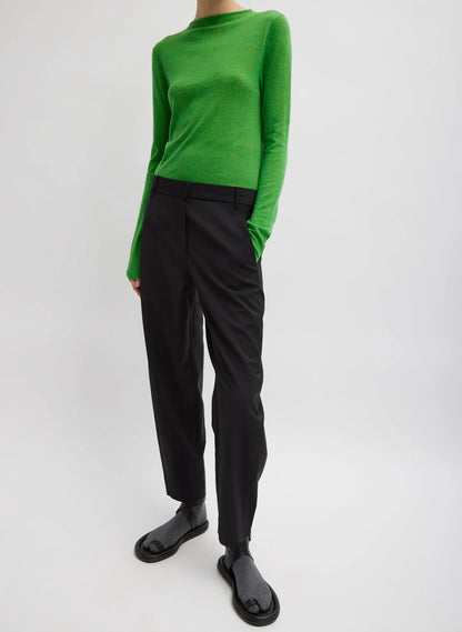 Skinlike Mercerized Wool Soft Sheer Pullover
