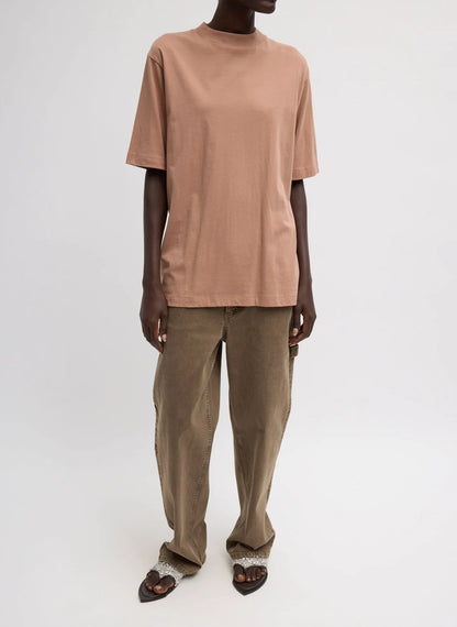 Mock Neck Unisex T-Shirt