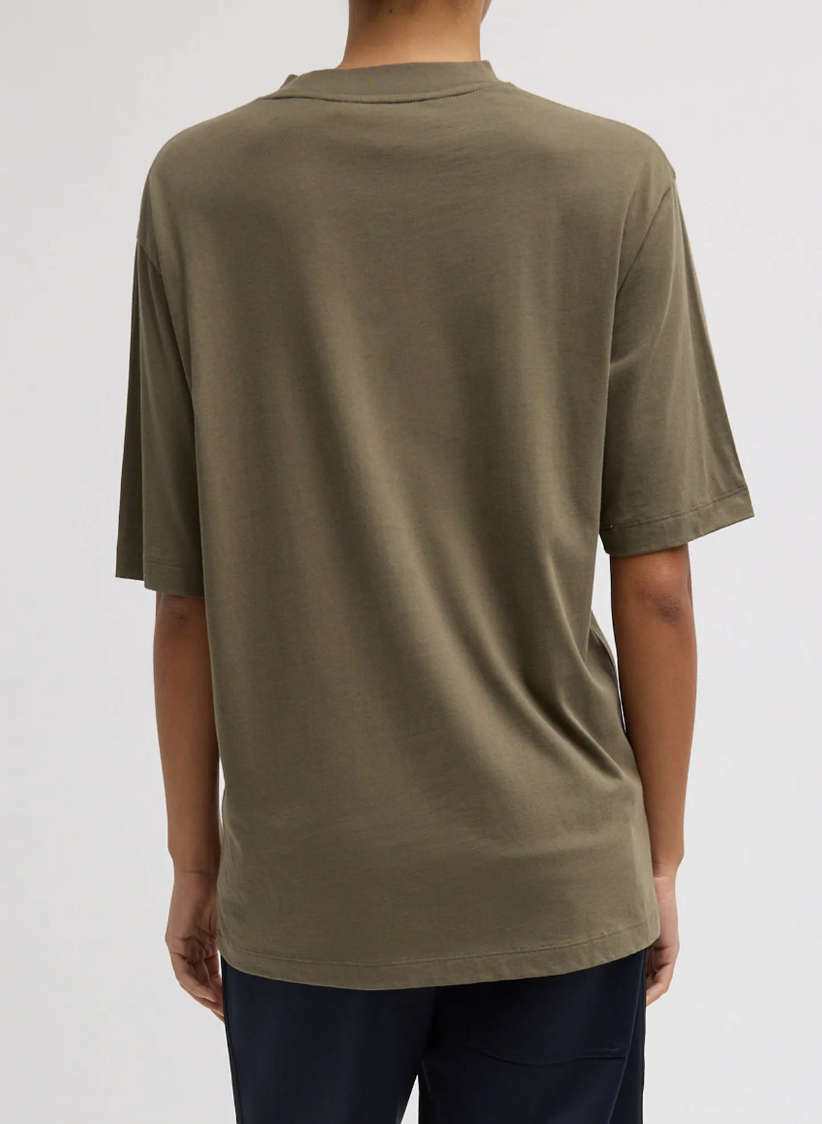 Mock Neck Unisex T-Shirt