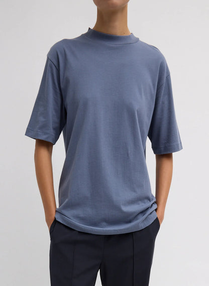 Mock Neck Unisex T-Shirt