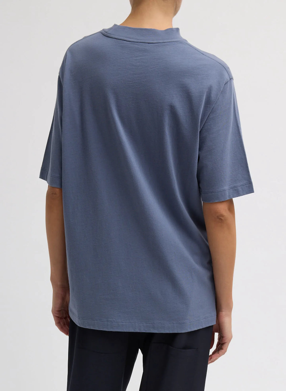 Mock Neck Unisex T-Shirt