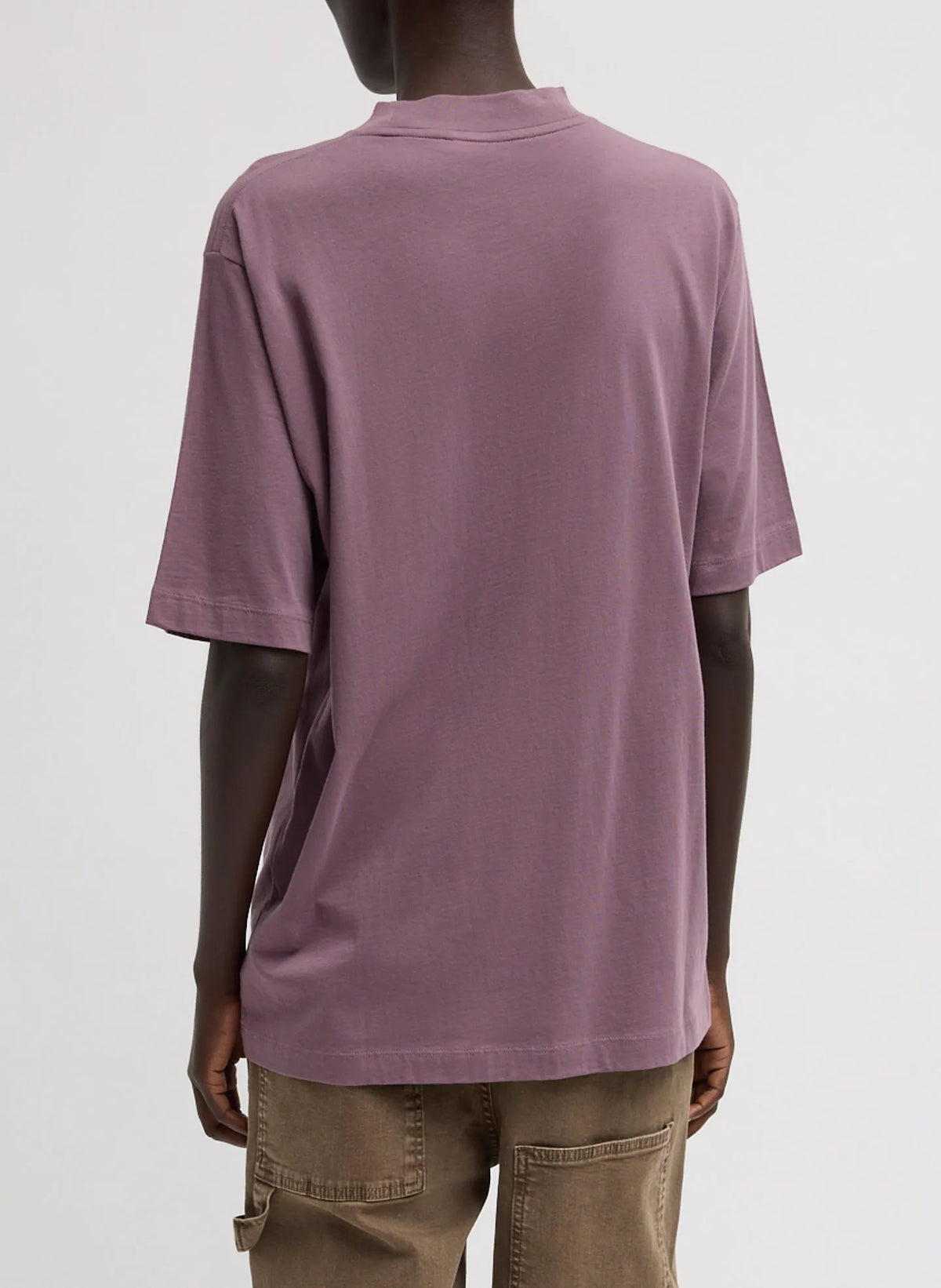 Mock Neck Unisex T-Shirt