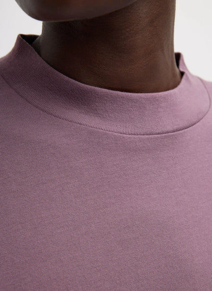 Mock Neck Unisex T-Shirt