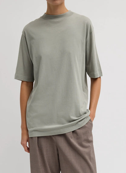 Mock Neck Unisex T-Shirt