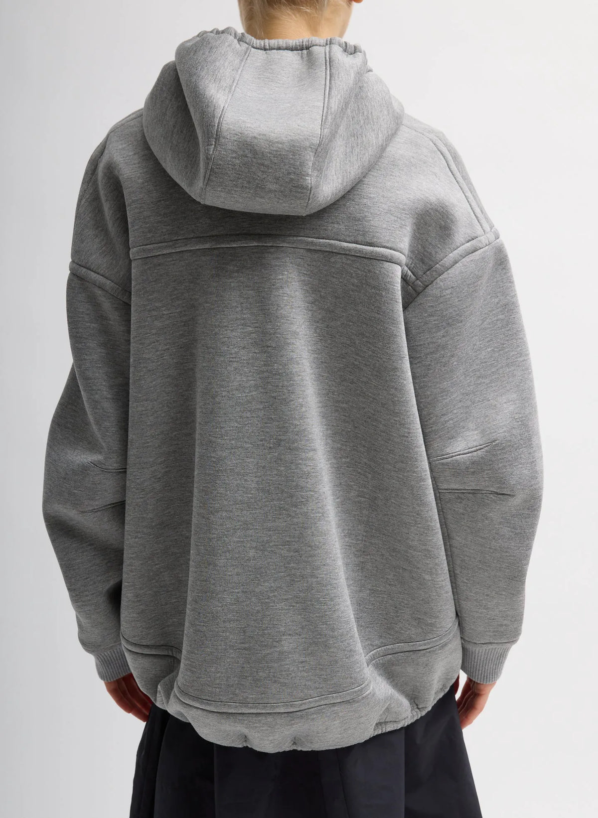 Techy Viscose Zip Up Hoodie