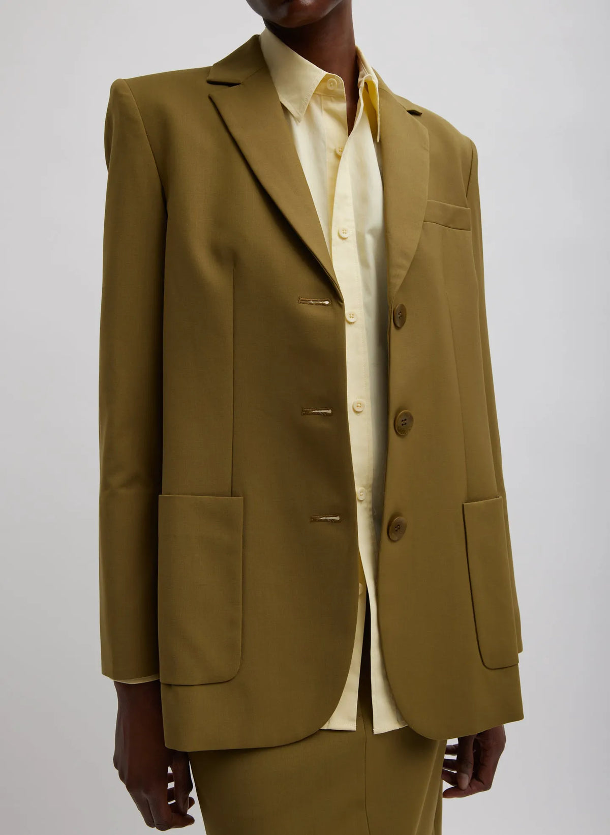 Tropical Wool Max Blazer
