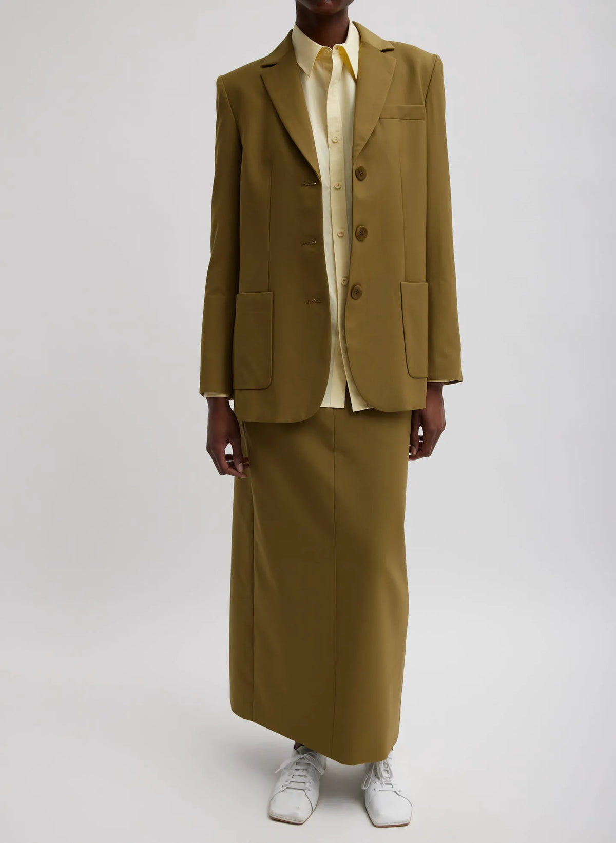 Tropical Wool Max Blazer