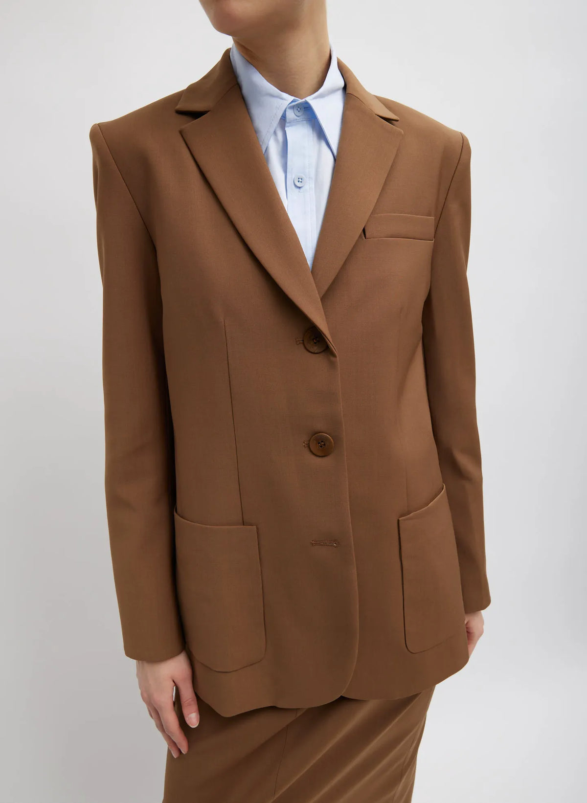 Tropical Wool Max Blazer
