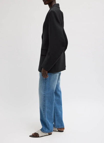 Tropical Wool Sculpted Blazer