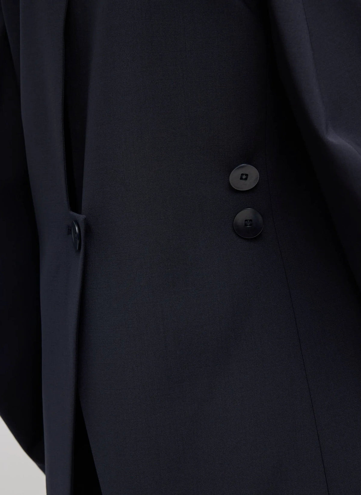 Tropical Wool Sculpted Blazer