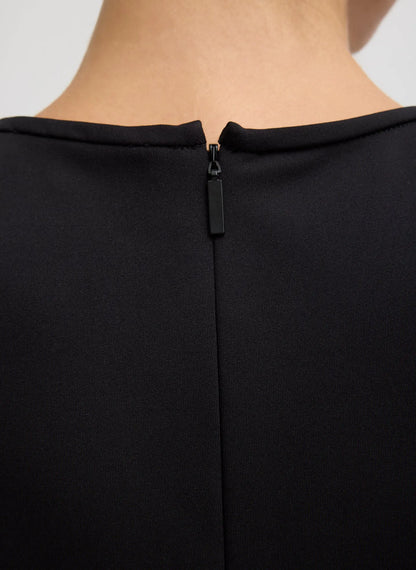 Compact Ultra Stretch Knit Sleeveless Dress
