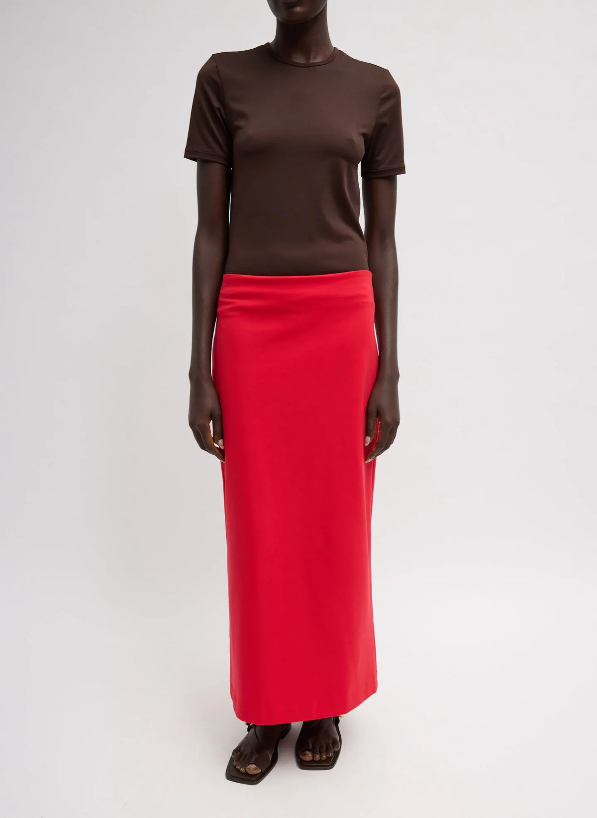 Compact Ultra Stretch Knit Pencil Skirt