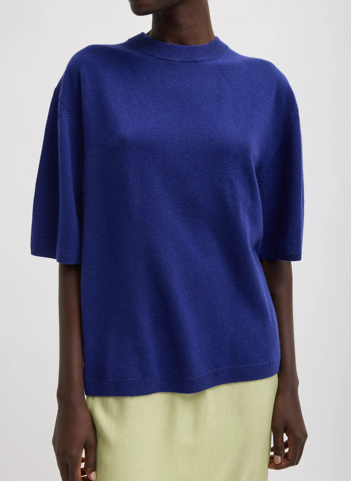 Washable Cashmere Oversized Easy T-Shirt