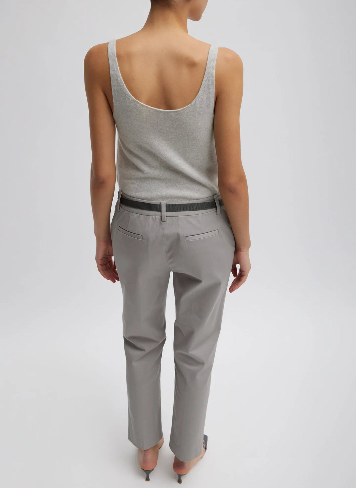 Washable Cashmere Tank Sweater