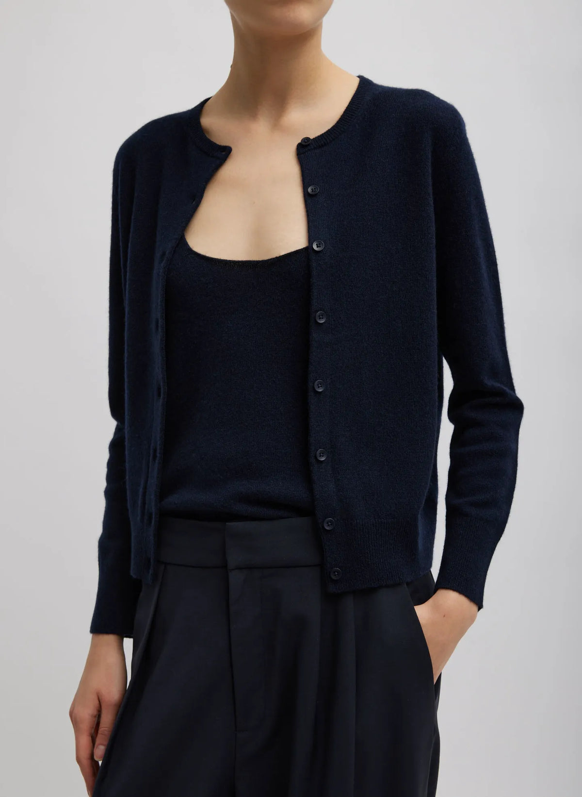 Washable Cashmere Tank Sweater