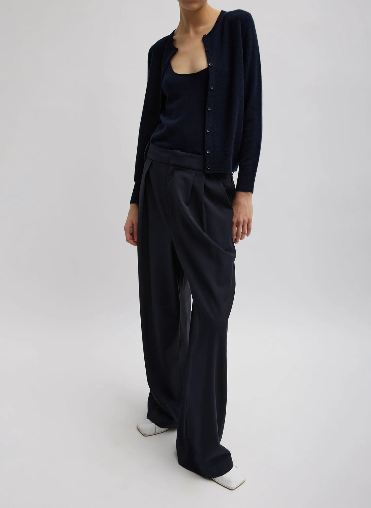 Washable Cashmere Tank Sweater