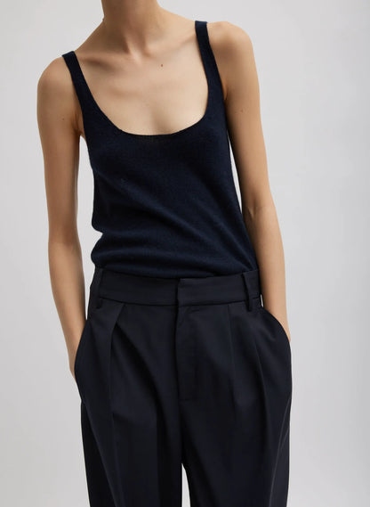 Washable Cashmere Tank Sweater