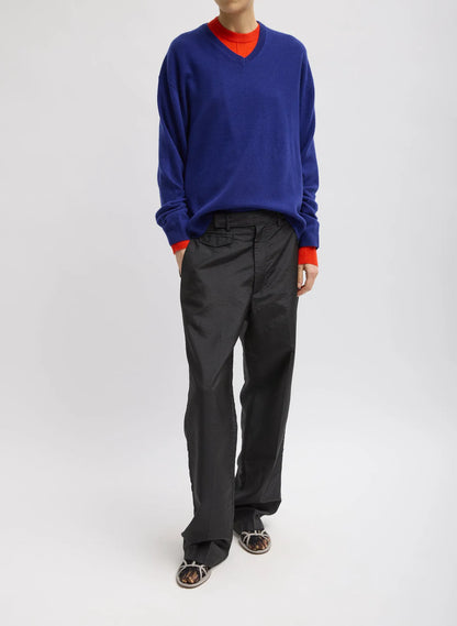 Washable Cashmere Easy V-Neck Sweater