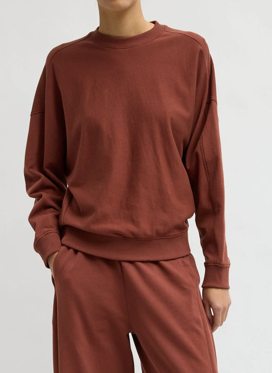 Light Weight Sweatshirting Crewneck Sweatshirt