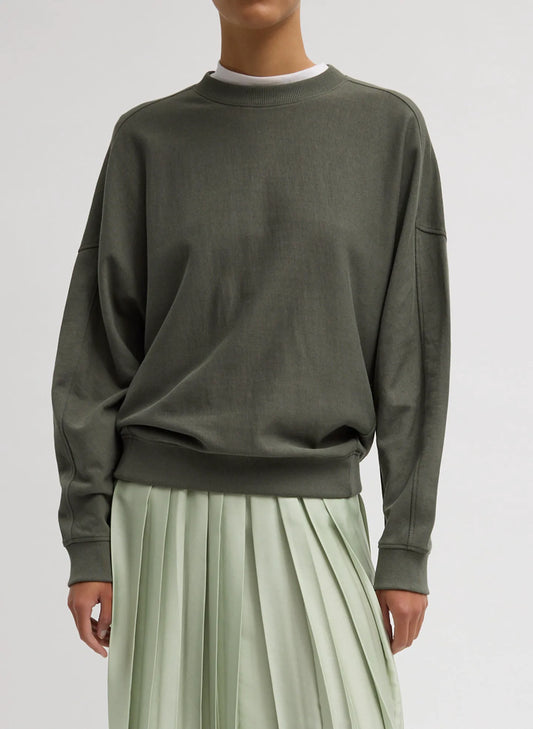 Light Weight Sweatshirting Crewneck Sweatshirt