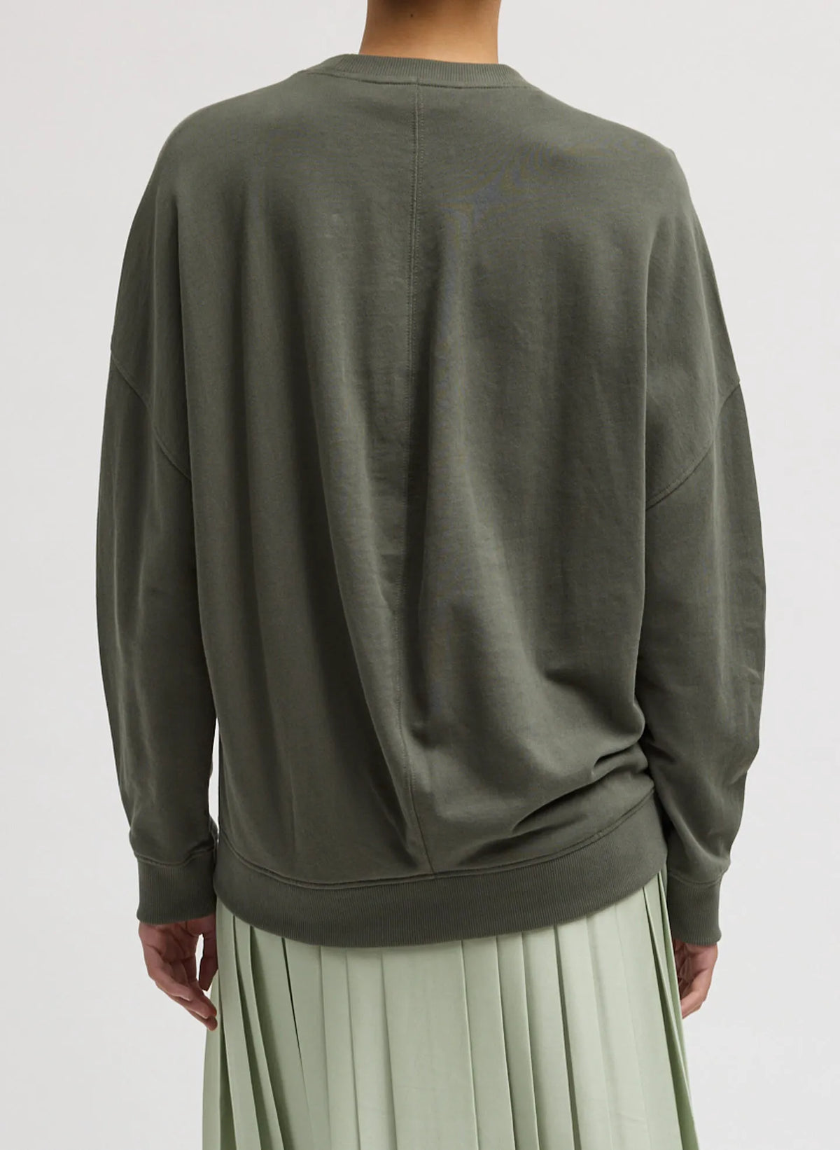 Light Weight Sweatshirting Crewneck Sweatshirt