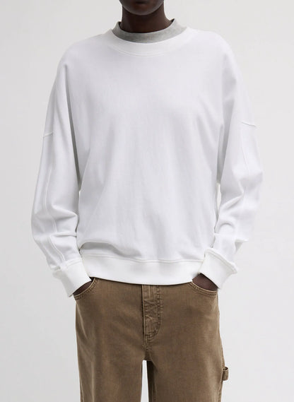 Light Weight Sweatshirting Crewneck Sweatshirt