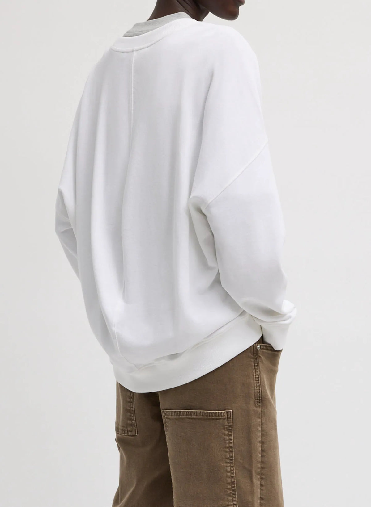 Light Weight Sweatshirting Crewneck Sweatshirt