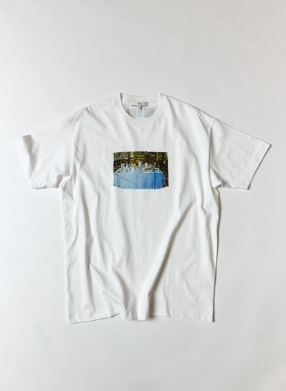 Tibi Creative Lab Supper Print T-Shirt
