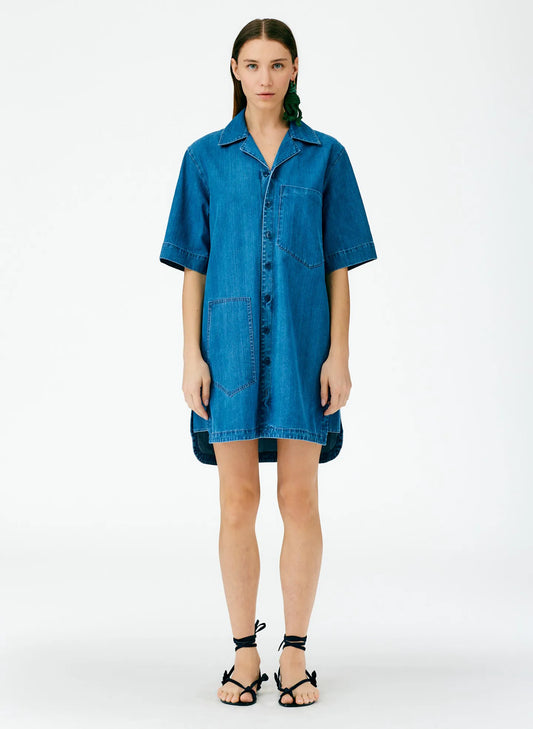 Summer Denim Camp Dress