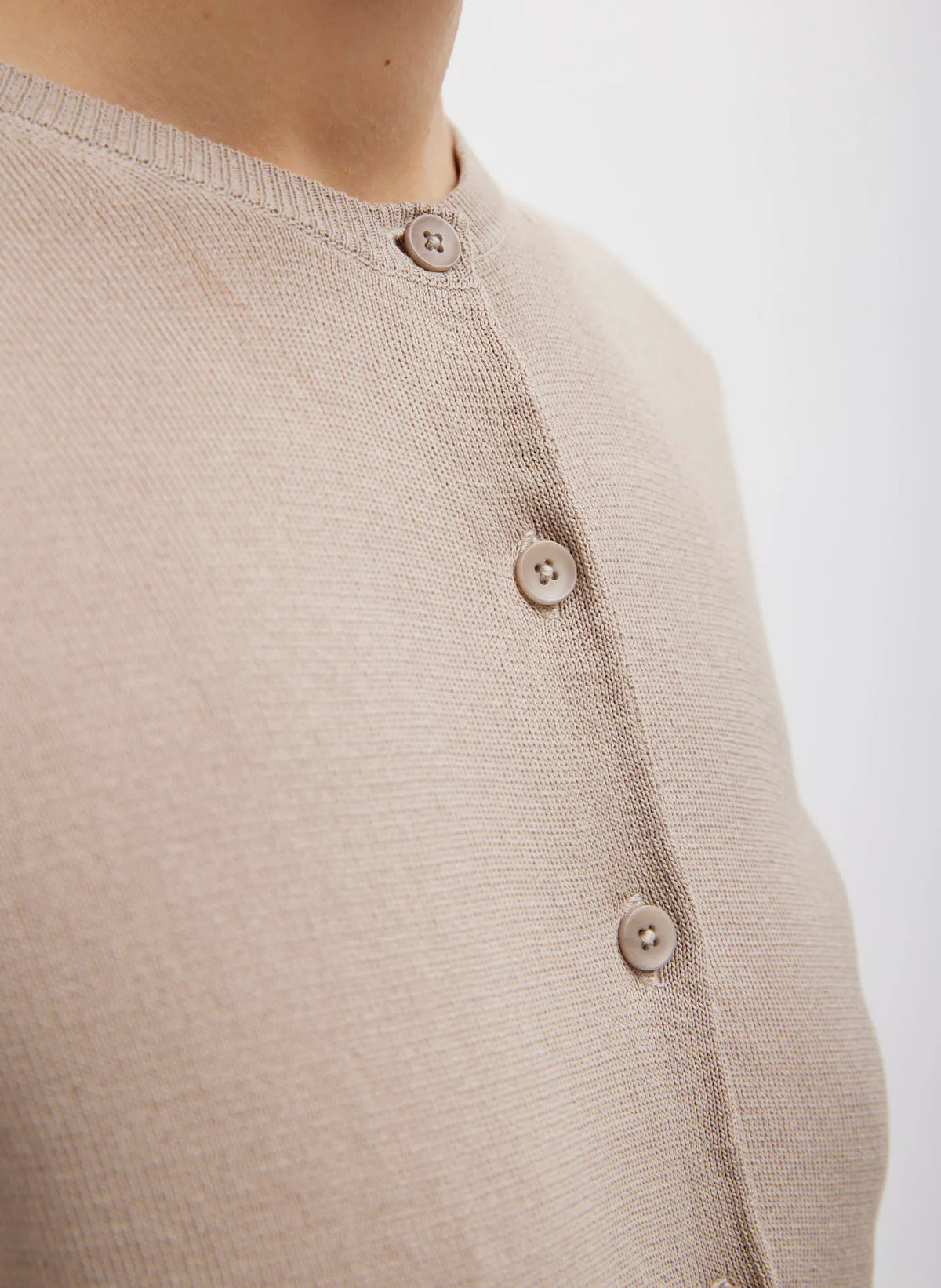 Crispy Sweater Shrunken Cardigan