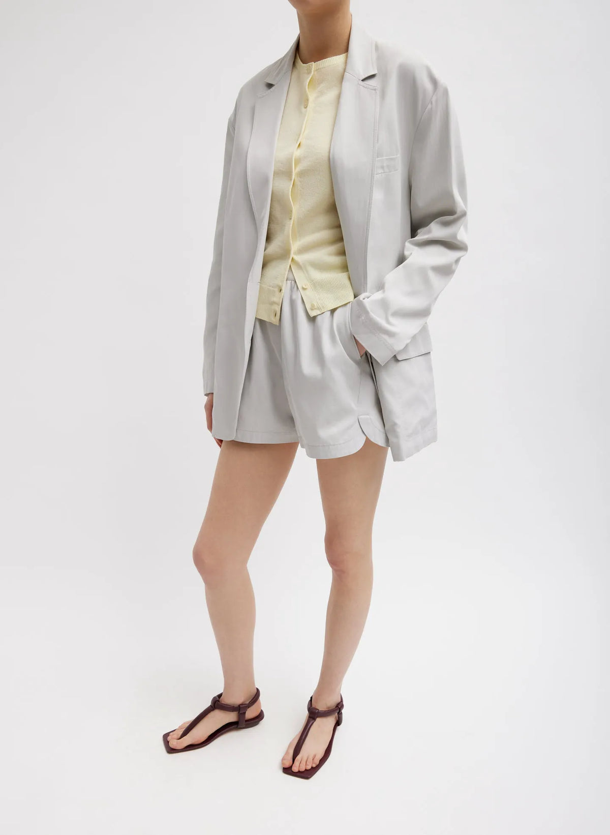 Drapey Suiting Liam Blazer