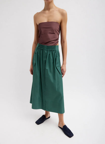 Italian Sporty Nylon Full Skirt