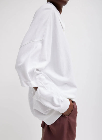 Summer Sweatshirting Polo Collar Sweatshirt