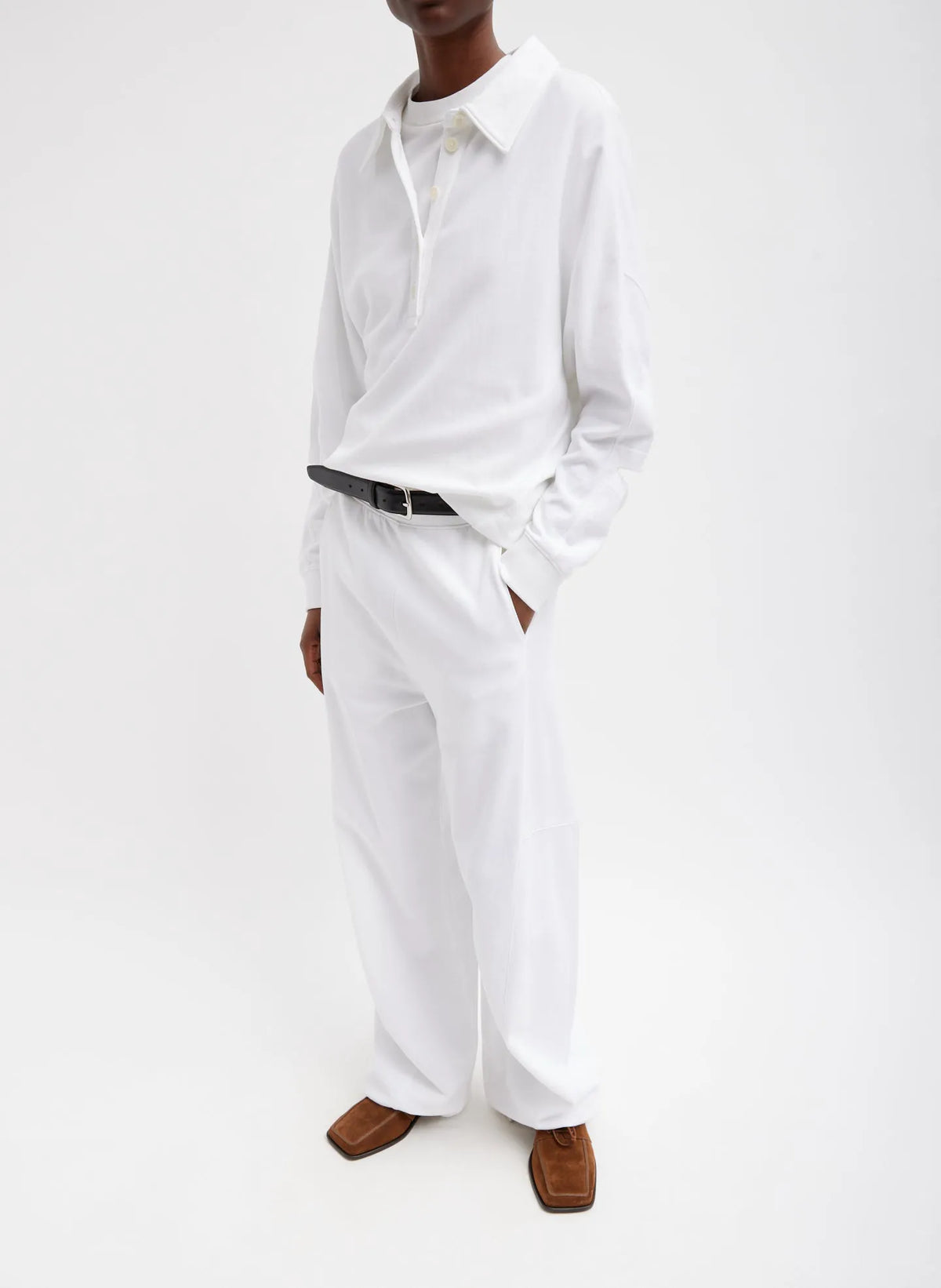 Summer Sweatshirting Polo Collar Sweatshirt