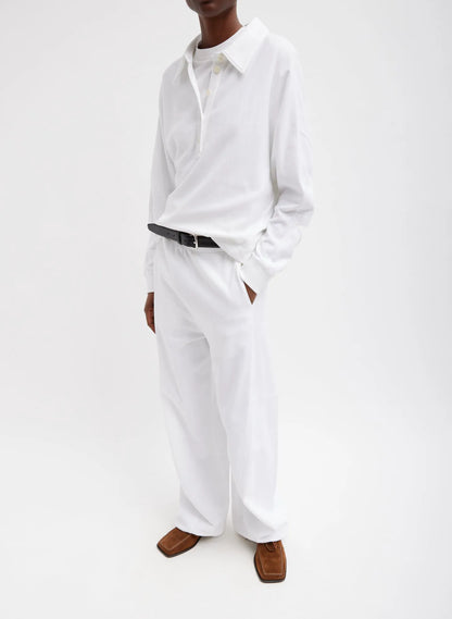 Summer Sweatshirting Polo Collar Sweatshirt