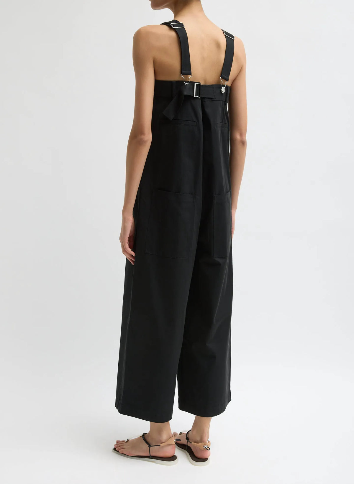 Bio Twill Overall Wide Leg Pant
